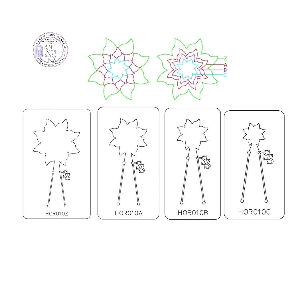 PANCAKE DIE HOR010 FLOWER 2